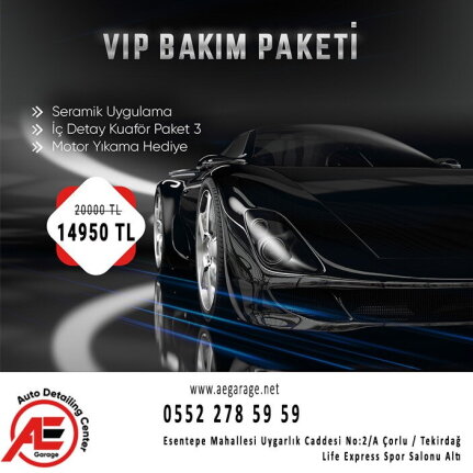 VIP Bakım Paketi